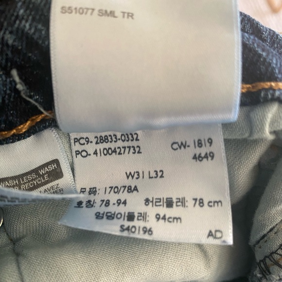 Levis 512 Premium Men’s Tapered Jeans, 31 x 32 - Picture 5 of 6